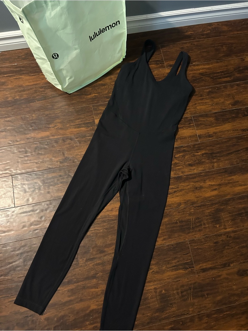 lululemon athletica Align Black Sleeveless Jumpsuit